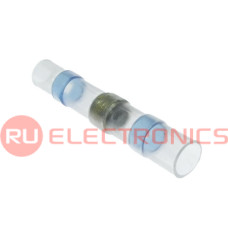 Втулка соединительная для проводов с термоусадкой RUICHI SST-S31, IP67, 16-14 AWG, 1,5…2,5 мм?, синяя маркировка