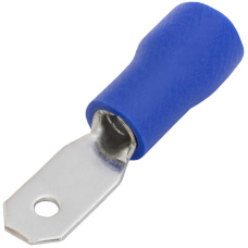 Клемма ножевая изолированная F-типа (гнездо) RUICHI MDD 2-187 мм, синяя