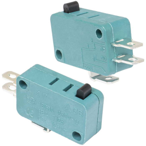 Микропереключатель RUICHI MSW-01B, ON-(ON), 3 А, 250 В