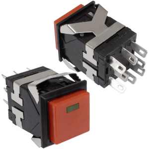 Кнопочный переключатель RUICHI KD2-22BRG