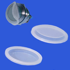 Колпачок защитный для антивандальных кнопок RUICHI GQ25, диаметр 25 мм, чашечный, силикон