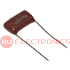 Металлопленочный конденсатор RUICHI 0.33 мкФ, 400 В, 10%, CL21