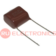 Металлопленочный конденсатор RUICHI 2.2 мкФ, 100 В, 10%, CL21
