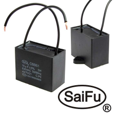Пусковой конденсатор SAIFU CBB61, 10 мкФ, 630 В