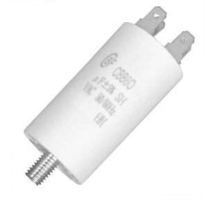 CBB60 8uF 450V SCREW SAIFU пусковой конденсатор 8 мкФ, 450 В, 4 клеммы, винтовое     крепление