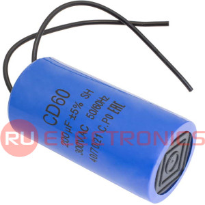 CD60 200uF 300V WIRE