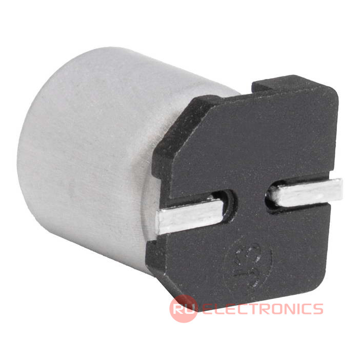 EVT016ADA221M0677 JWCO Конденсатор электролитический SMD, 220 мкФ, 16 В, 6.3х7.7 мм, - 55…+105 °C, наработка 2000 часов EVT016ADA221M0677 JWCO Конденсатор электролитический SMD, 220 мкФ, 16 В, 6.3х7.7 мм, - 55…+105 °C, наработка 2000 часов