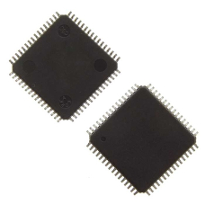 ADS1274IPAPR, аналого-цифровой преобразователь Texas Instruments, 24 бит, 4-х канальный,  сигма-дельта, корпус HTQFP-64