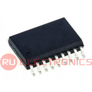 ULN2803ADWR, массив 8 транзисторов Дарлингтона Texas Instruments , NPN, 50В, 0.5A, TTL,   CMOS, корпус SOIC-18