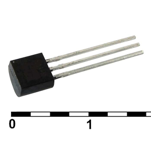 AD592ANZ, Датчик температурный Analog Devices, корпус TO-92-3