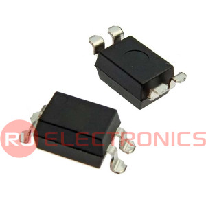 FOD817ASD, Оптопара транзисторная одноканальная ON Semiconductor, корпус SMD-4, -55… +110 °С