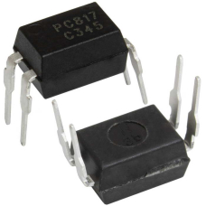 PC817C SLKOR оптопара с транзисторным выходом, 1х, 70 В, 5 кВ изол, 200% ... 400% CTR, DIP-4