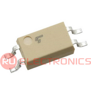 TLP291(GB-TP,SE, Оптопара TOSHIBA c транзисторным выходом, 1 канал, CTR 100-600%, корпус  SOIC-4