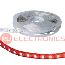 Светодиодная лента RUICHI, 5050, 300 LED, IP33, 12 В, цвет красный, длина 5 м