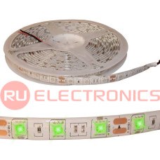 Светодиодная лента RUICHI, 5050, 300 LED, IP65, 12 В, цвет зелёный, длина 5 м