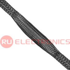 Оплетка кабельная защитная синтетическая RUICHI RUI-04, 100 м