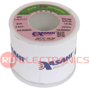 Припой ASAHI Sn99.3/CU0.7 d0.6mm 250g бессвинцовый, с флюсом CLF5160