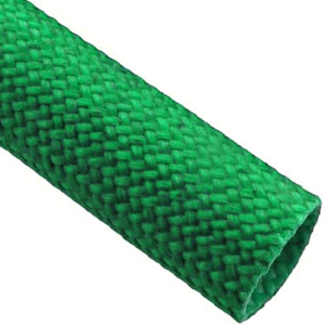 Силиконовая армированная трубка RUICHI ТКСП, диаметр 7.0, зелёная, 1200 В