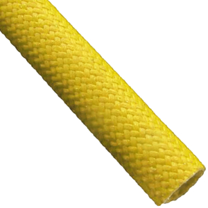Силиконовая армированная трубка RUICHI ТКСП, диаметр 10.0, жёлтая, 1200 В