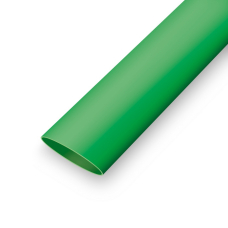 Трубка термоусадочная с клеевым слоем RUICHI ТУТ, 30.0/10.0 мм, усадка 3:1, 1 м, полиолефин, зеленая