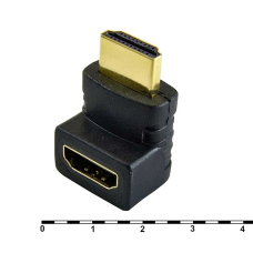 Разъём HDMI/DVI RUICHI HDMI F/M-R (SZC-017), угловой