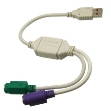 Переходной разъём RUICHI ML-A-040 (USB to PS/2), длина 30 см