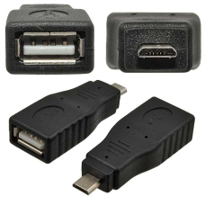 Разъём USB RUICHI USB AF/Micro 5P, чёрный