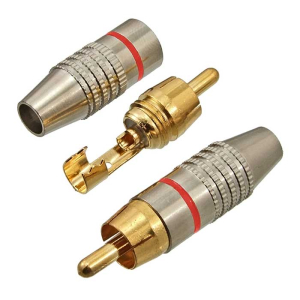 Разъём RCA SZC-0218/RP-213, красный