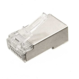 Разъём RJ RUICHI RJ45 (TP-8P8C) STP, 1 гнездо