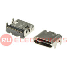Разъём USB RUICHI USB3.1 TYPE-C 16PF-015, 16 контактов