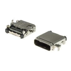 Разъём USB RUICHI USB3.1 TYPE-C 24PF-004, 24 контакта