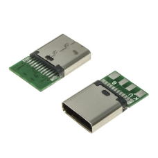 Разъём USB RUICHI USB3.1 TYPE-C 24PF-030, 24 контакта