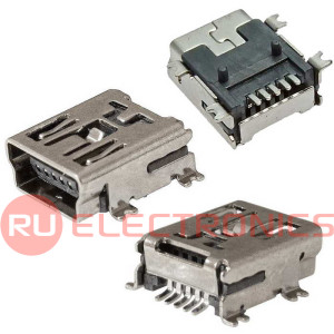 Разъём USB SZC USB/M-1J (SZC), 5 контактов