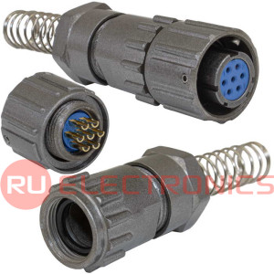 Разъём быстроразъёмный SZC FQ14-9pin TK, 9-контактный