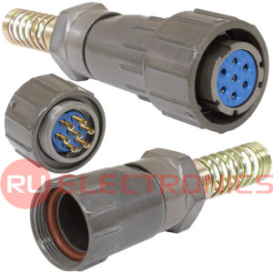 Разъём быстроразъёмный RUICHI FQ18-7pin TK-8, 7-ми контактный