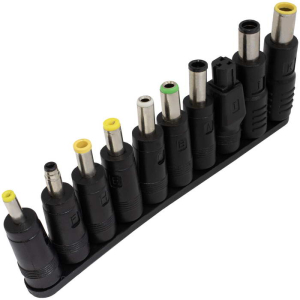 Переходной разъём RUICHI DC 5.5*2.0 to 10 adapters, съемные насадки