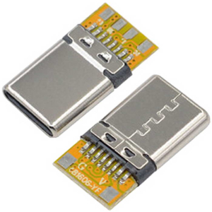 Разъём USB RUICHI USB3.1 TYPE-C 6PFB, мама, 6 контактов