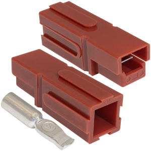 Силовой разъем RUICHI SP-120-R, 120 А, 600 В, -20...+150 °C, корпус PC UL94 V-0 красный