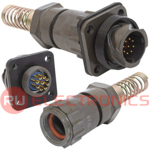 Разъём быстроразъёмный RUICHI FQ14-9pin ZPJ, 9-контактный