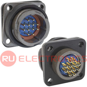 Разъём быстроразъёмный RUICHI FQ18-12pin ZJ, 12-ти контактный