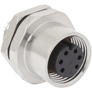Металлический блочный разъём RUICHI M12-6BF, вилка, IP67