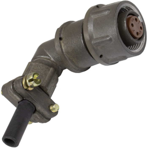 Разъём  RUICHI  RM14-4-TK-S-R   кабельная угловая  неэкранированная розетка (аналог 2рмт14)