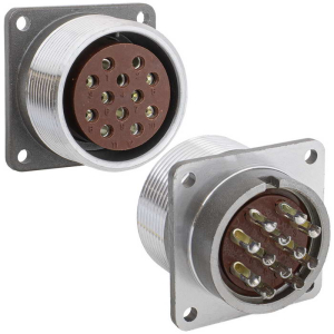 Разъём RUICHI  ШР32П12ЭГ1 РОЗ.  блочная розетка на 12  контактов