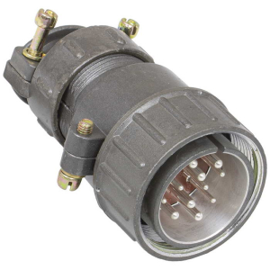 Разъём RUICHI  ШР32П12НГ1 ВИЛ.  кабельная прямая неэкранированная вилка на 12  контактов