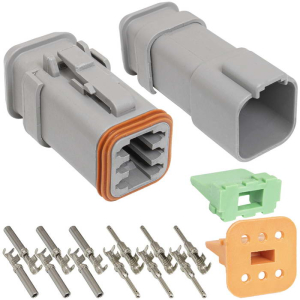 Разъем Ruichi DT04-6P-E008 21/11