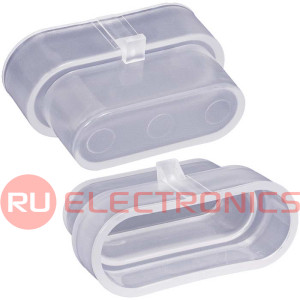 SuperSeal 1.5, 4pin, lid, RUICHI Заглушка для разъёма SuperSeal, 4 PIN, IP66