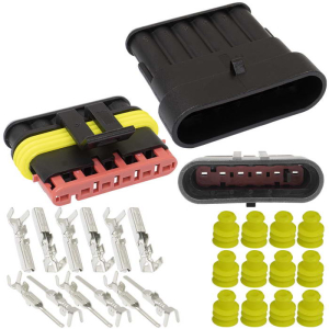 Разъем RUICHI SuperSeal 1.5, 6pin MF, 6 контактов