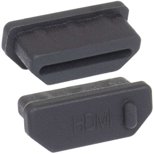 Заглушка резиновая RUICHI для HDMI 02, -55...+80 °C, черная