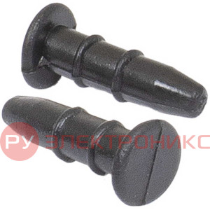 Заглушка пластиковая RUICHI для 3.5 mm Jack 03, -55...+80 °C, черная