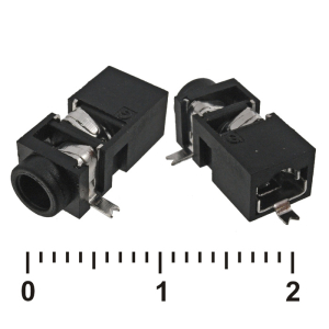 CKX2-2.5-04  гнездо на плату